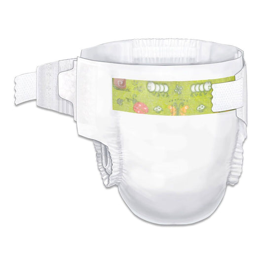Unisex Baby Diaper Cardinal Health™ Wings™ Size 7 Disposable Heavy Absorbency