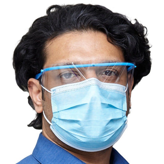 Eye Shield Clear Choice™ Clear Tint Clear Frame Over Ear One Size Fits Most