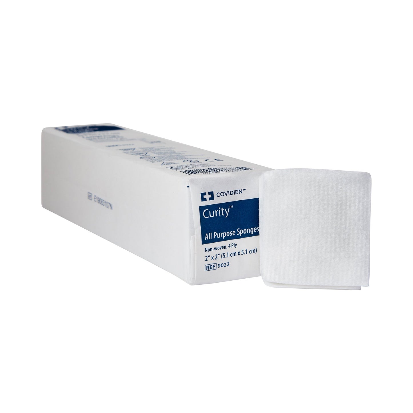 Nonwoven Sponge Curity™ 2 X 2 Inch 4-Ply NonSterile 200 per Pack