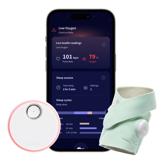 Baby Monitoring System Owlet® Dream Sock Mint