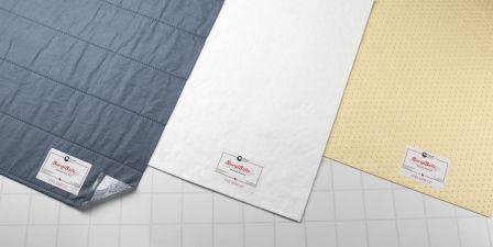 Absorbent Floor Mat SurgiSafe® Specialty 23 X 40 Inch Blue