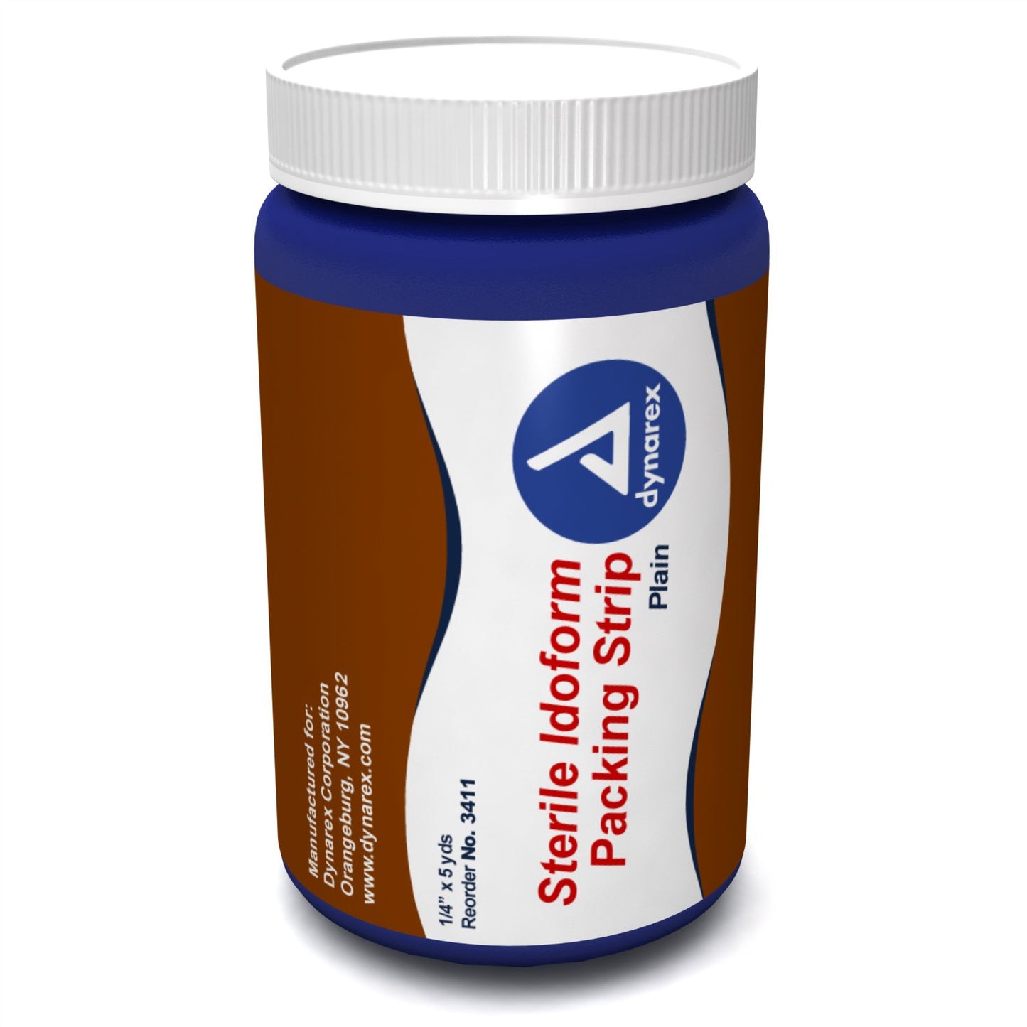 Wound Packing Strip Dynarex® Iodoform 1/4 Inch X 5 Yard Sterile