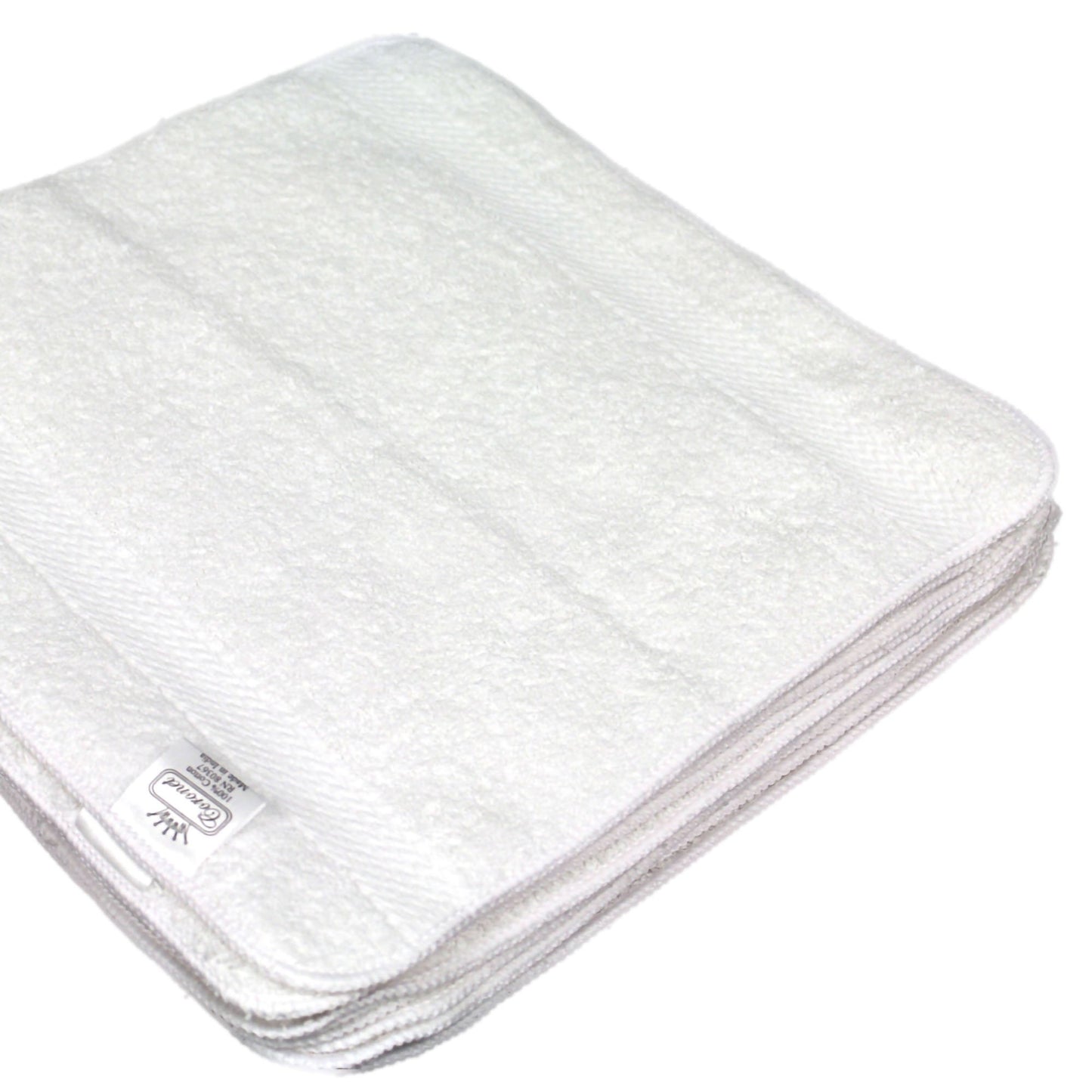 Washcloth Coronet 12 X 12 Inch White Reusable