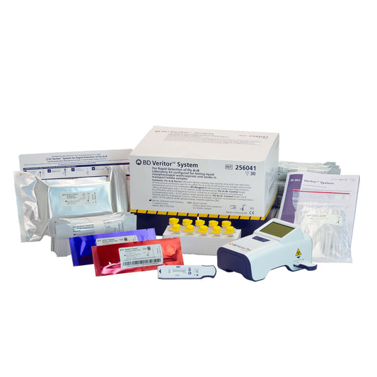Respiratory Test Kit BD Veritor™ System Influenza A + B 30 Tests CLIA Non-Waived