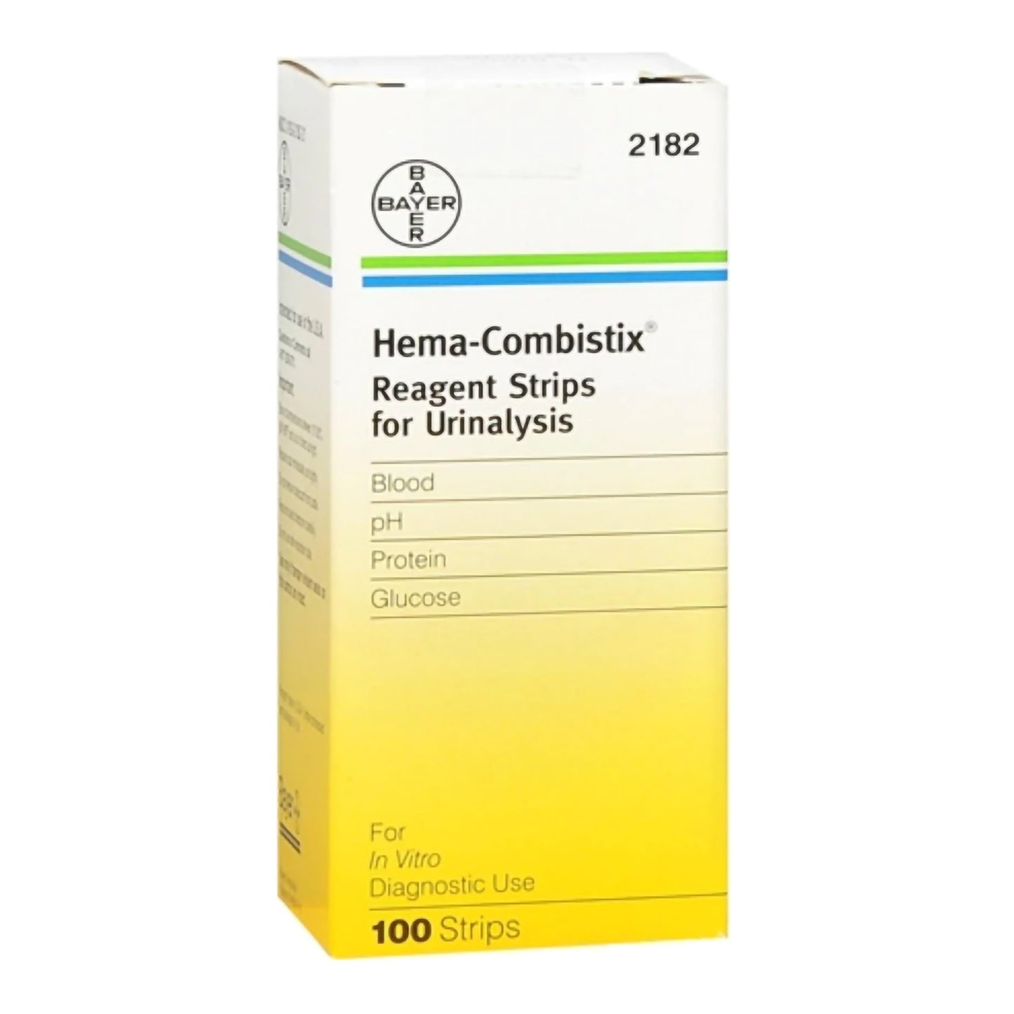 Urinalysis Reagent Hema-Combistix® Blood, Glucose, pH, Protein For Urinalysis