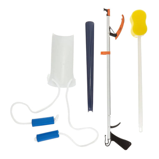 ADL Hip / Knee Equipment Kit SammonsPreston® Hip Kit I Reacher - 26 Inch Length / Shoehorn - 16-1/2 Inch Length