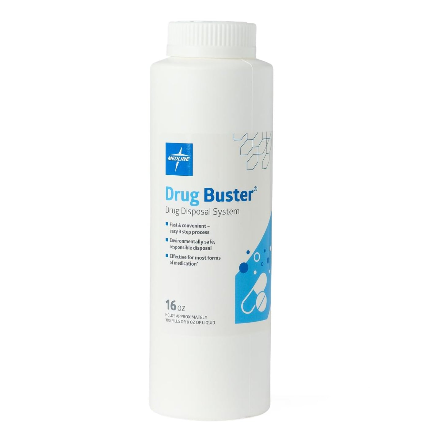 Drug Disposal Solution Drug Buster System Liquid, 16 oz.