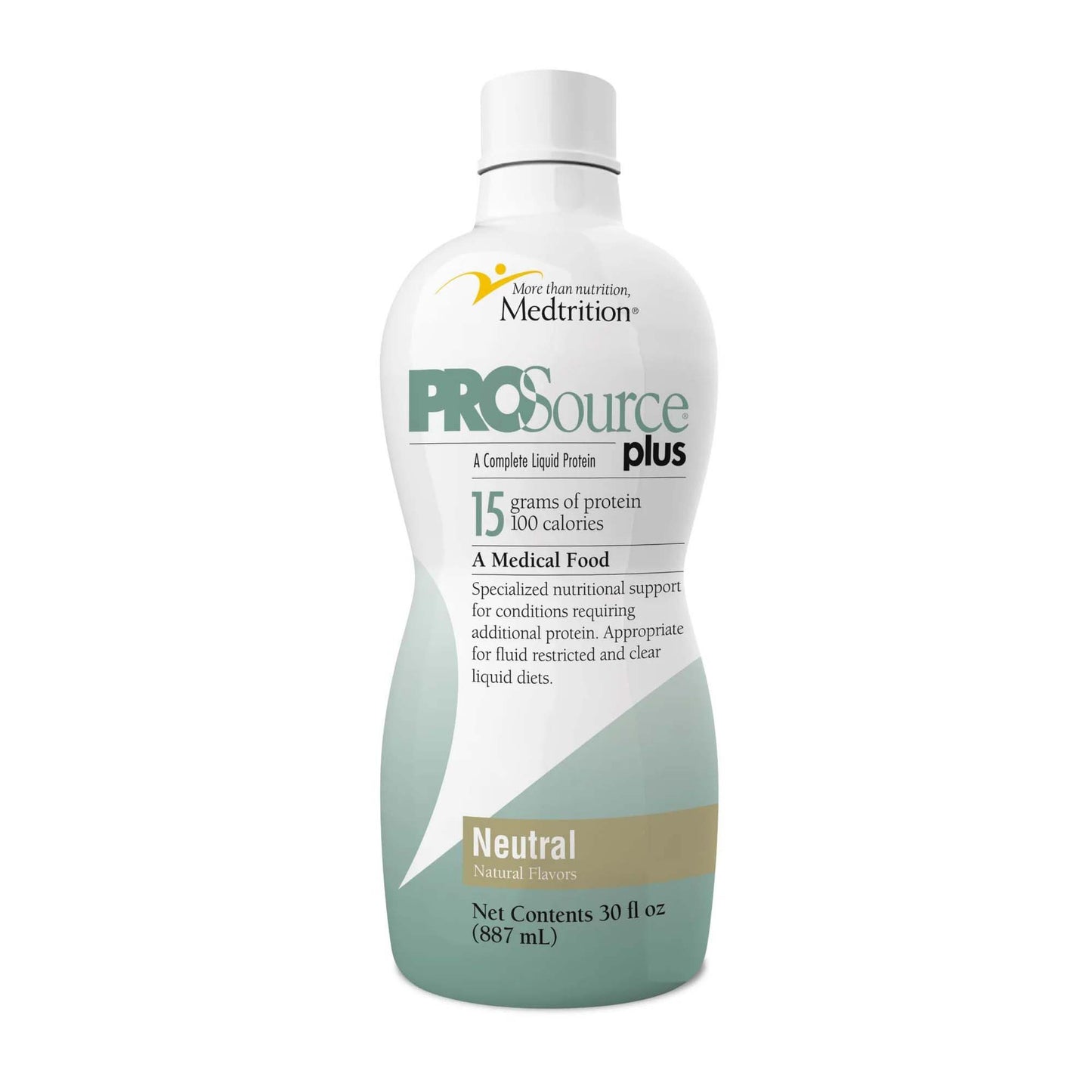 Oral Supplement ProSource® Plus Neutral Flavor Liquid 30 oz. Bottle