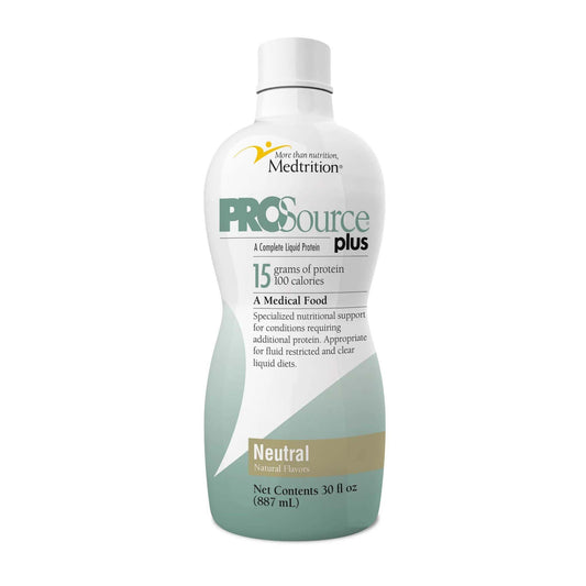 Oral Supplement ProSource® Plus Neutral Flavor Liquid 30 oz. Bottle