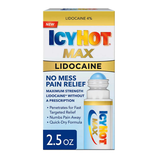 Topical Pain Relief Icy Hot® Lidocaine 2.5 oz.