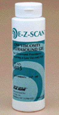 Ultrasound Gel E-Z-Scan® Medium Viscosity 8.5 oz. Bottle NonSterile