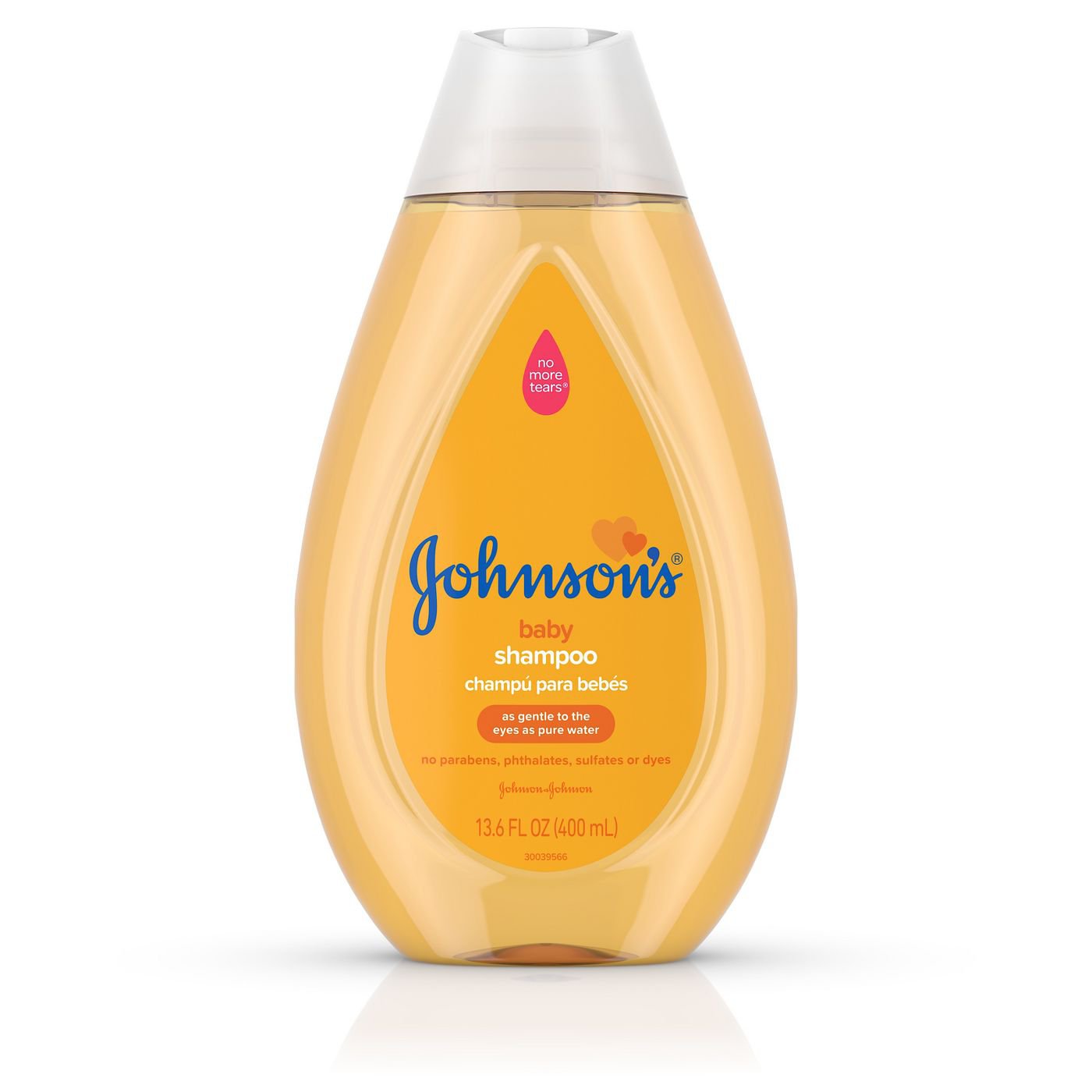 Baby Shampoo Johnson's® no more tears® 13.6 oz. Flip Top Bottle Scented