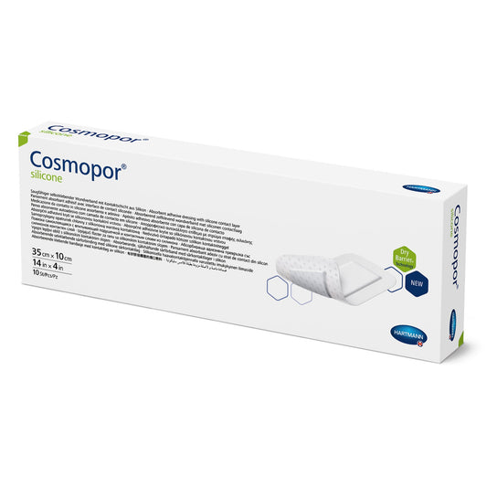 Island Dressing Cosmopor® Steril 4 X 14 Inch Rectangle Sterile Water Resistant Backing