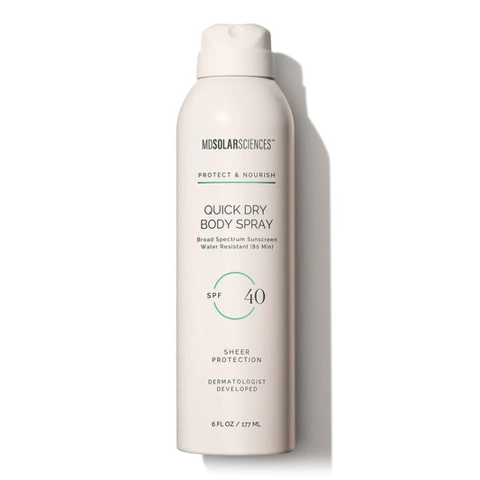 Sunscreen MDSolarSciences® Quick Dry Body Spray SPF 40 Liquid 6 oz. Pump Bottle