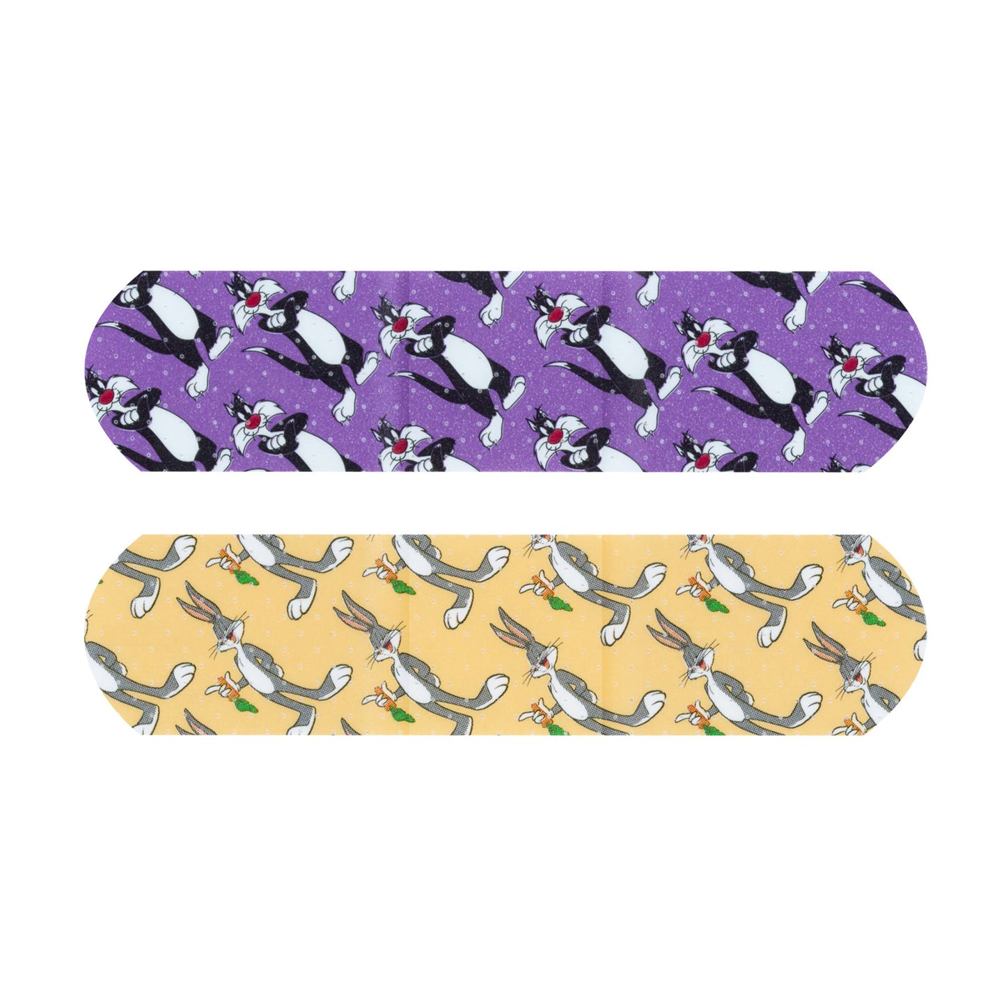 Adhesive Strip Looney Tunes™ Stat Strip® Plastic Kid Design (Bugs Bunny /Sylvester) 3/4 X 3 Inch Sterile
