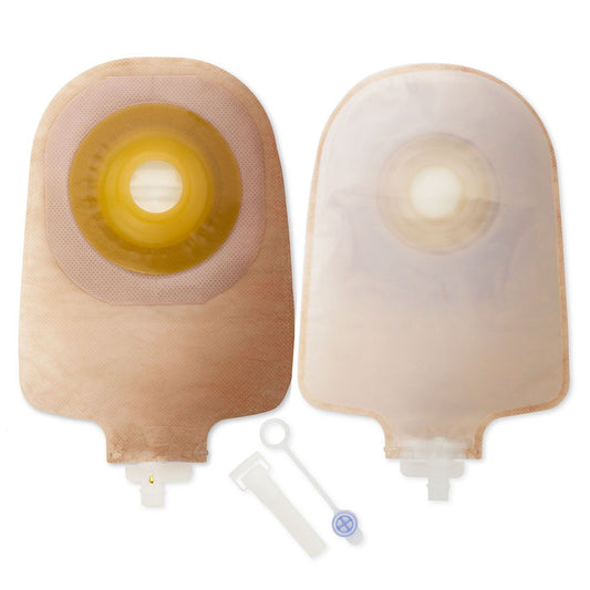 Urostomy Pouch Premier™ One-Piece System 9 Inch Length Pre-Cut 1-3/4 Inch Stoma Drainable