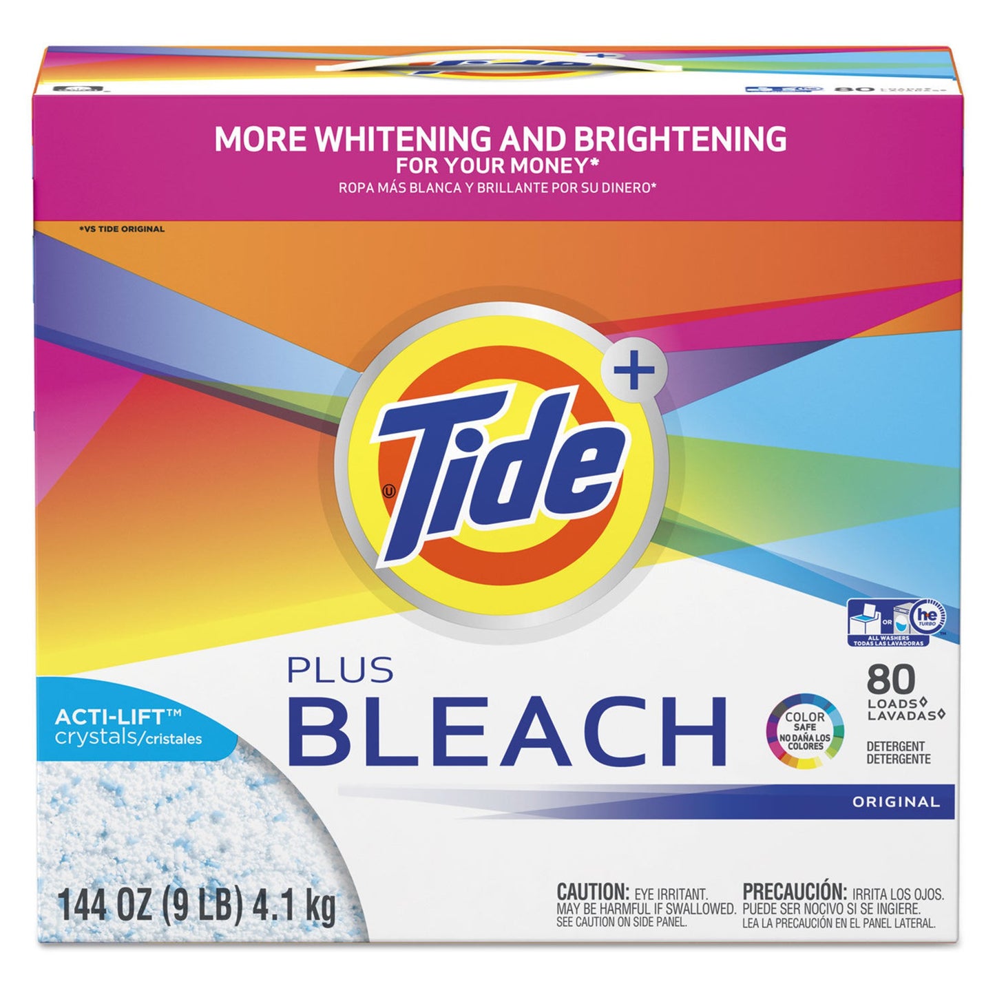 Laundry Detergent Tide® 144 oz. Box Powder Original Scent