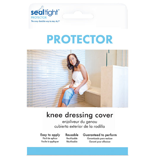 Knee Cast and Bandage Protector SEAL-TIGHT® Protector Medium Thermoplastic Elastomer 19 to 23 Inch Thigh Circumference