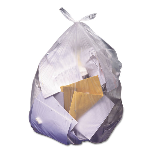 Trash Bag Heritage™ 60 gal. Natural HDPE 22 Mic. 38 X 60 Inch Star Seal Bottom Coreless Roll