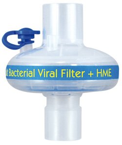 Bacterial / Viral Filter ThermoShield™ 32 mg H?O/L @ VT 500mL 1.4 cm H?O @ 30 LPM
