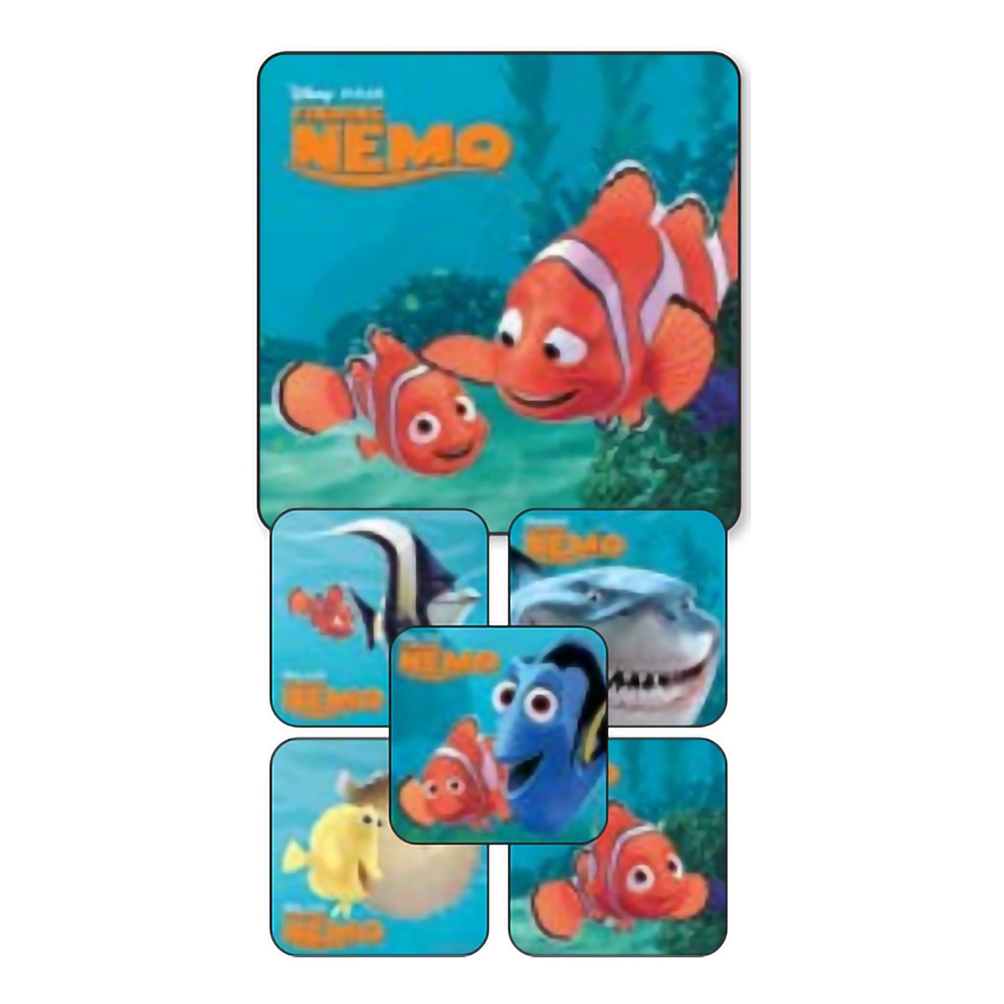 Kids Love Stickers® 90 per Pack Finding Nemo Sticker 2-1/2 Inch