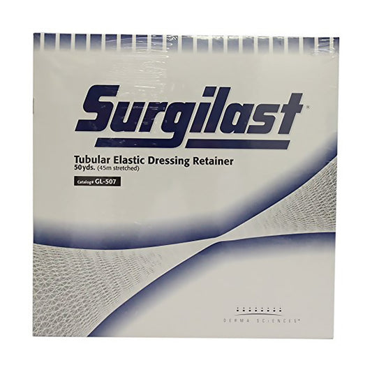 Elastic Net Retainer Dressing Surgilast® Tubular Elastic 50 Yard Length Size 6 White Large Head / Shoulder / Thigh NonSterile