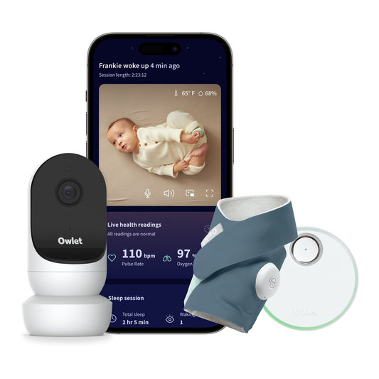 Baby Monitoring System Owlet® Dream Duo Bedtime Blue
