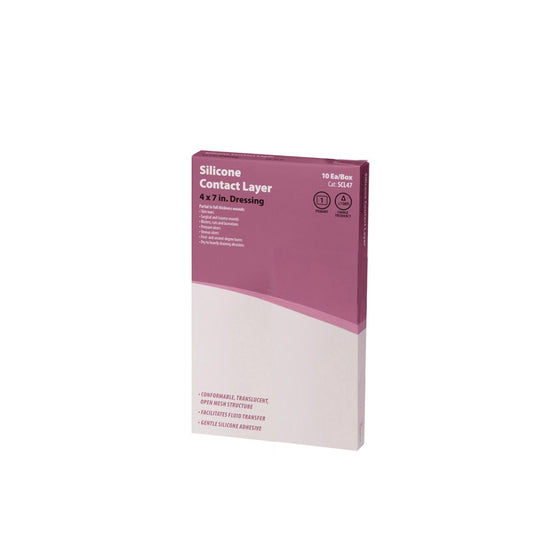 Wound Contact Layer Dressing Cardinal Health™ 4 X 7 Inch Sterile