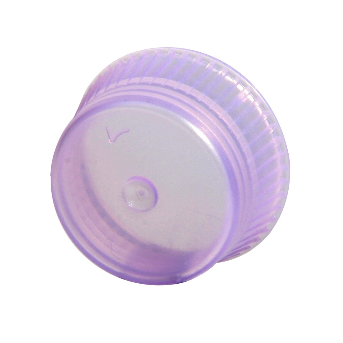 Uni-Flex® Safety Cap Tube Closure Flexible Plastic Over-Locking Lavender 13 mm For 13 mm Culture Tubes NonSterile
