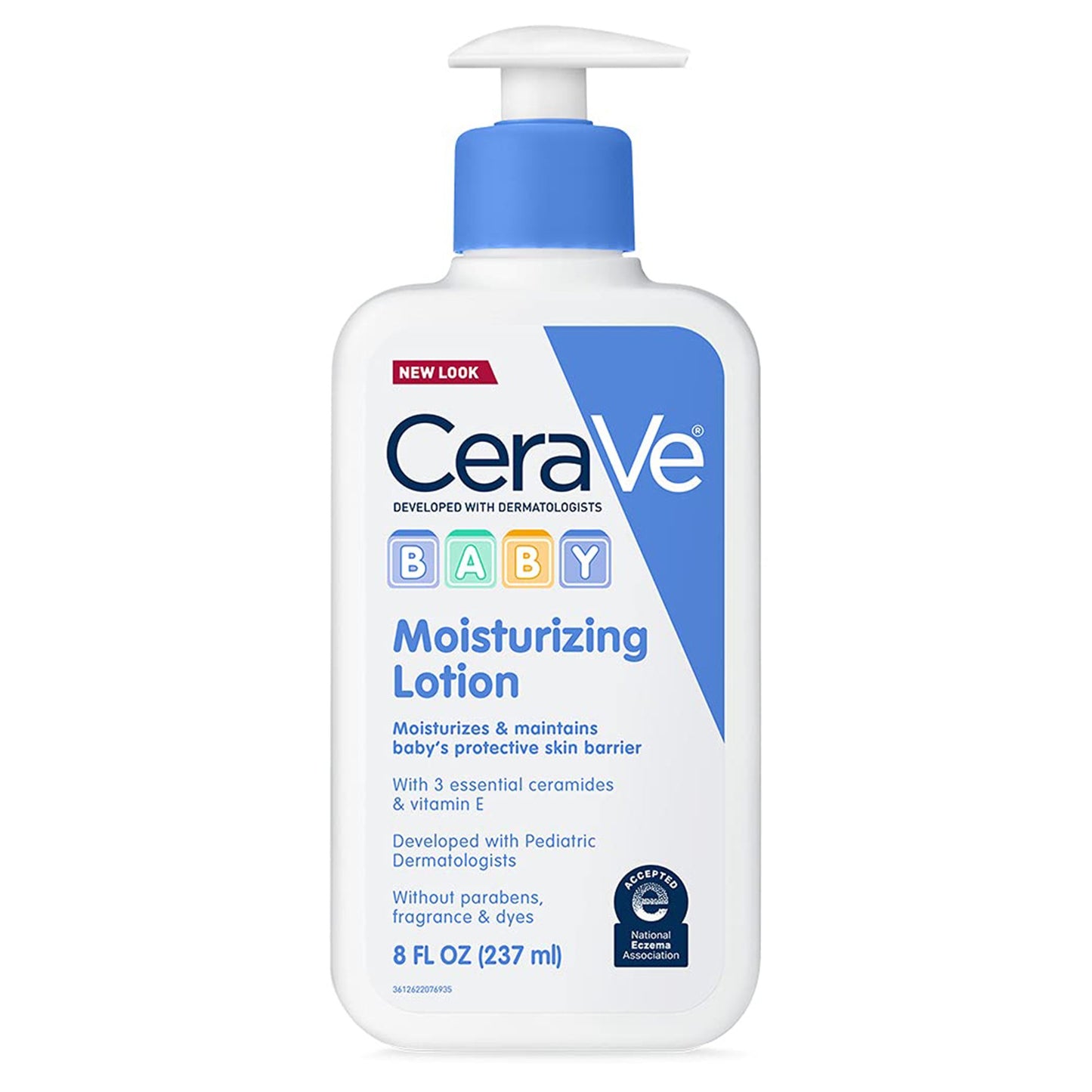 Baby Lotion CeraVe® 8 oz. Pump Bottle Unscented Lotion