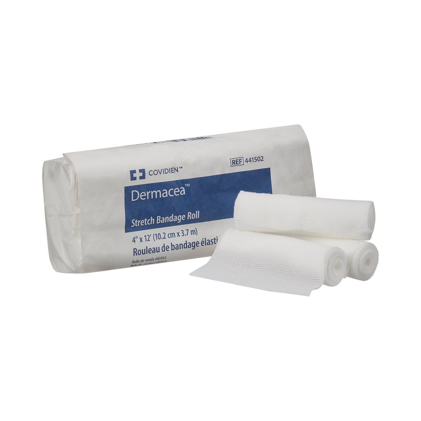 Conforming Bandage Dermacea™ 4 Inch X 4 Yard 1-Ply NonSterile 12 per Pack