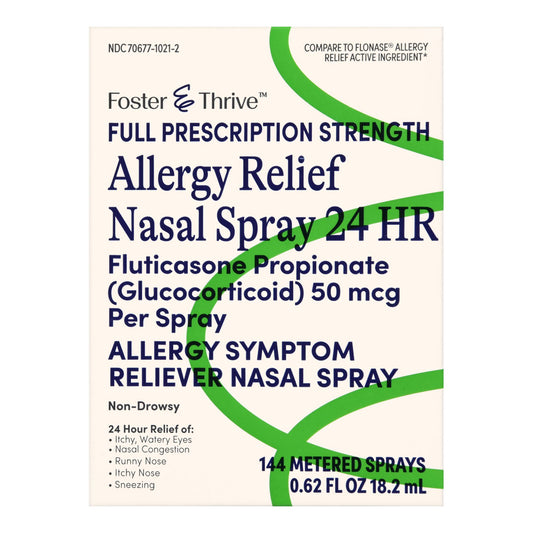 Allergy Relief Foster & Thrive™ 50 mcg Strength Nasal Spray 144 Metered Sprays