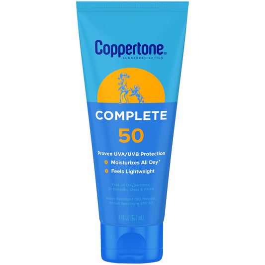 Sunscreen Coppertone® Complete SPF 50 Lotion 7 oz. Tube