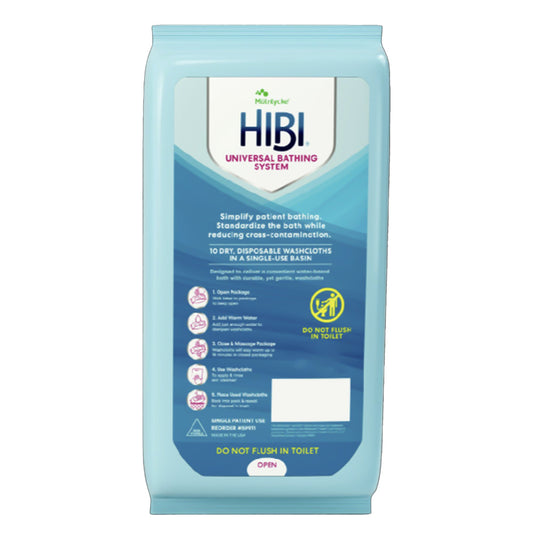 Personal Cleansing Wipe Hibi® Soft Pack Unscented 10 Count
