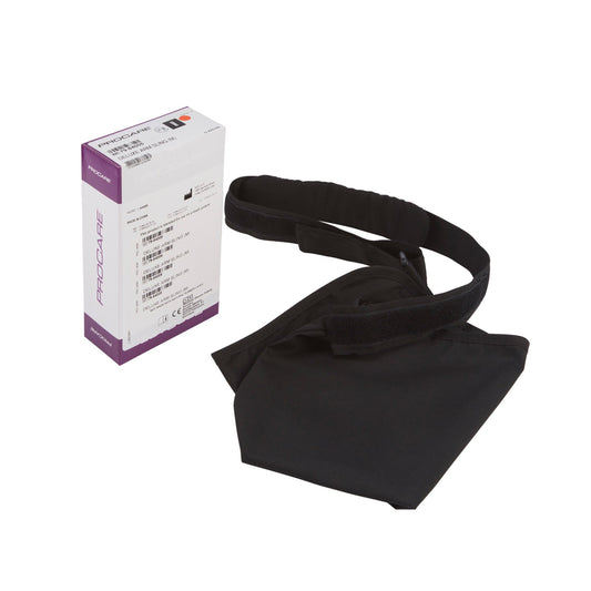 Arm Sling with Shoulder Pad Procare® Deluxe D-Ring / Hook and Loop Strap Closure Medium