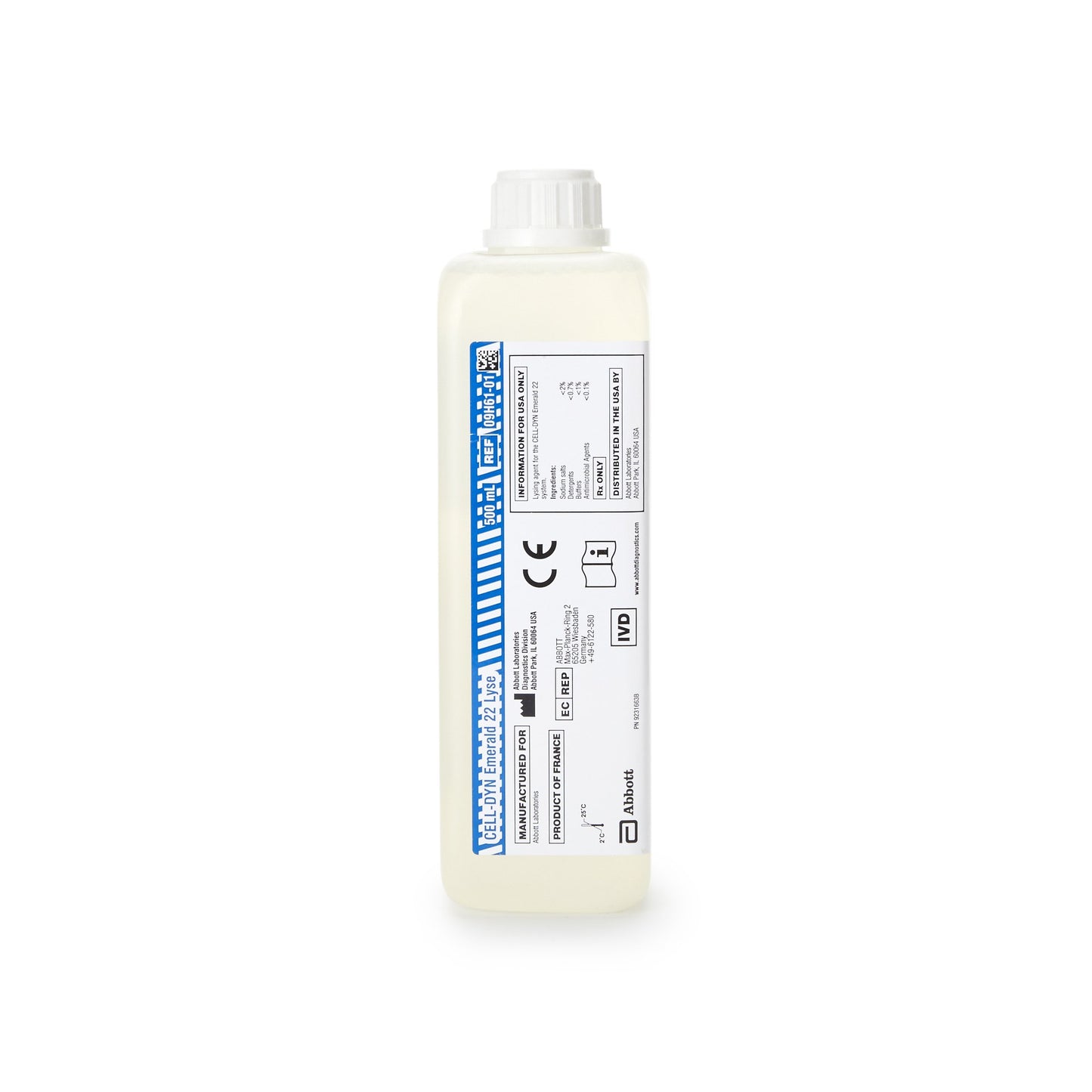 Hematology Reagent Cell-Dyn® Emerald Lysing Reagent For Cell-Dyn Emerald 22 Hematology Analyzer