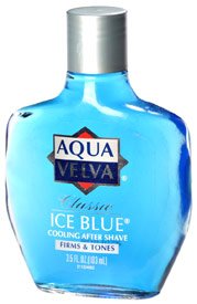 After Shave Aqua Velva® Ice Blue Scent Contains Alcohol 3.5 oz.
