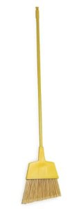 Broom Angled 12 Inch Sweep Face Yellow