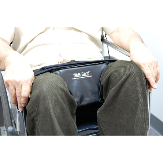 Hip Abduction Cushion Skil-Care™ 7 W X 8 L X 4 H Inch Foam Hook and Loop Strap Fastening