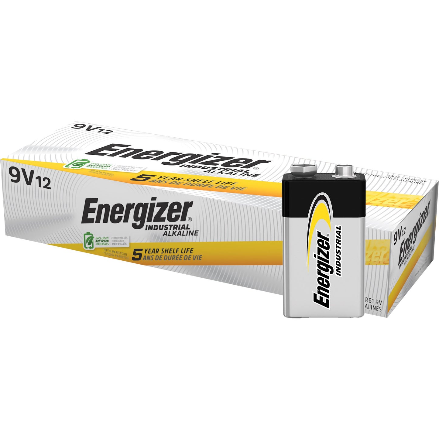 Alkaline Battery Energizer® 9V Cell 9V Disposable
