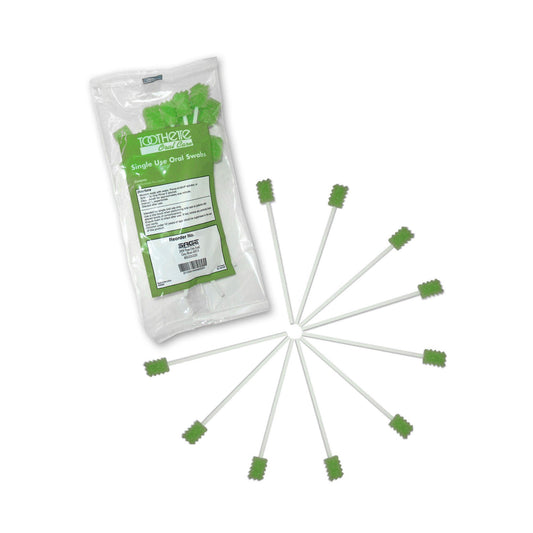 Oral Swab Toothette® Plus Untreated Foam Tip 1 per Pack