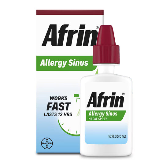 Sinus Relief Afrin® Allergy Sinus 0.05% Strength Nasal Spray 15 mL