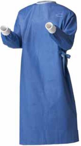 Non-Reinforced Surgical Gown RoyalSilk™ X-Large Blue Sterile AAMI Level 3 Disposable