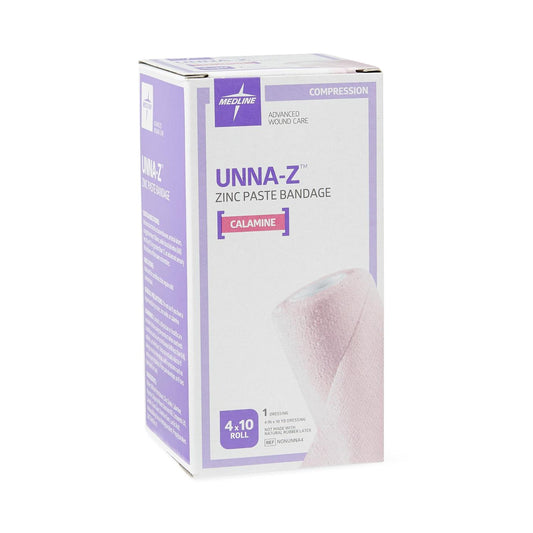 Unna Boot Unna-Z™ Zinc Oxide / Calamine 4 Inch X 10 Yard