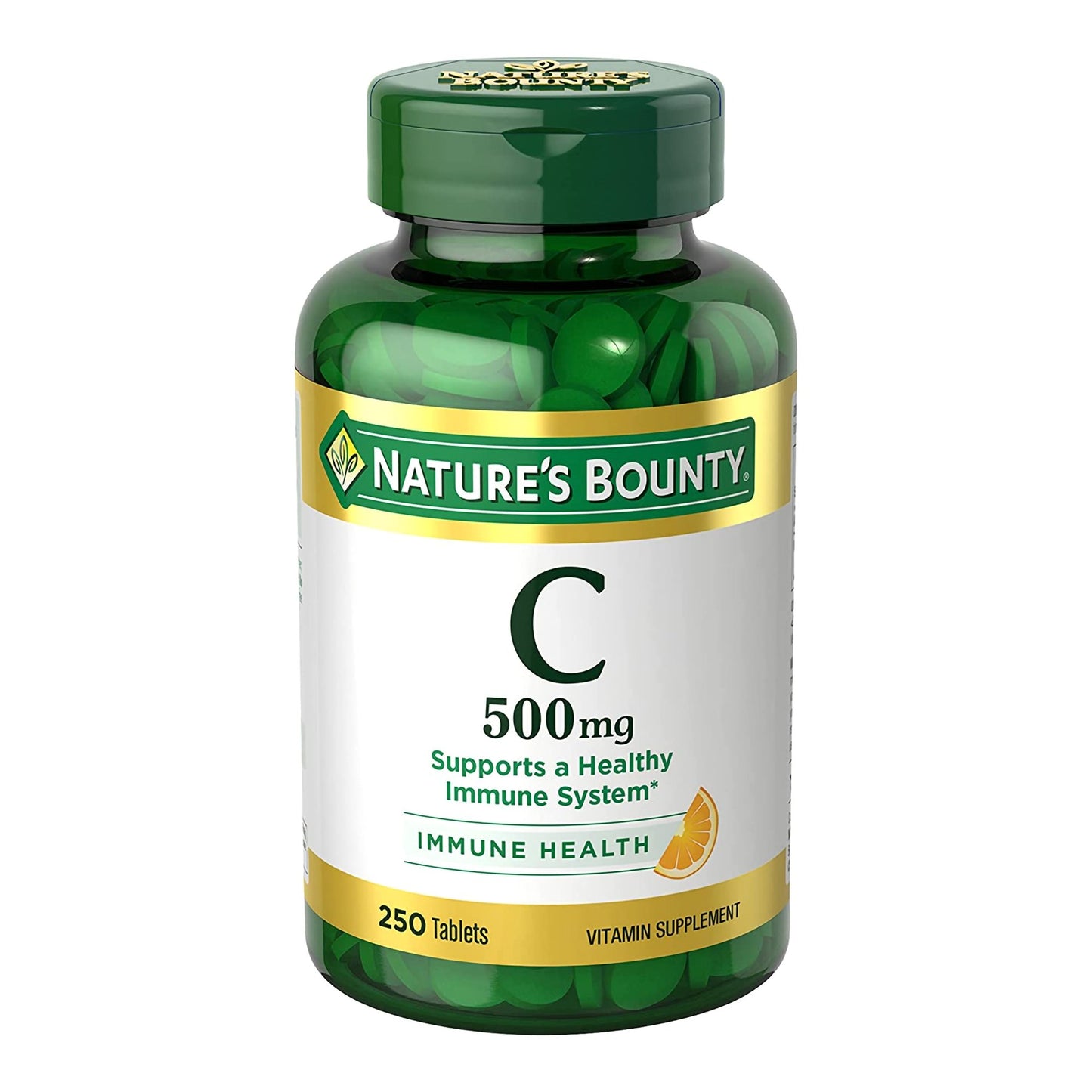 Vitamin C Supplement Nature's Bounty® 500 mg Strength Tablet 250 per Bottle