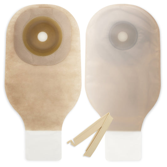 Colostomy Pouch Premier™ Flextend™ One-Piece System 12 Inch Length 1-1/4 Inch Stoma Drainable