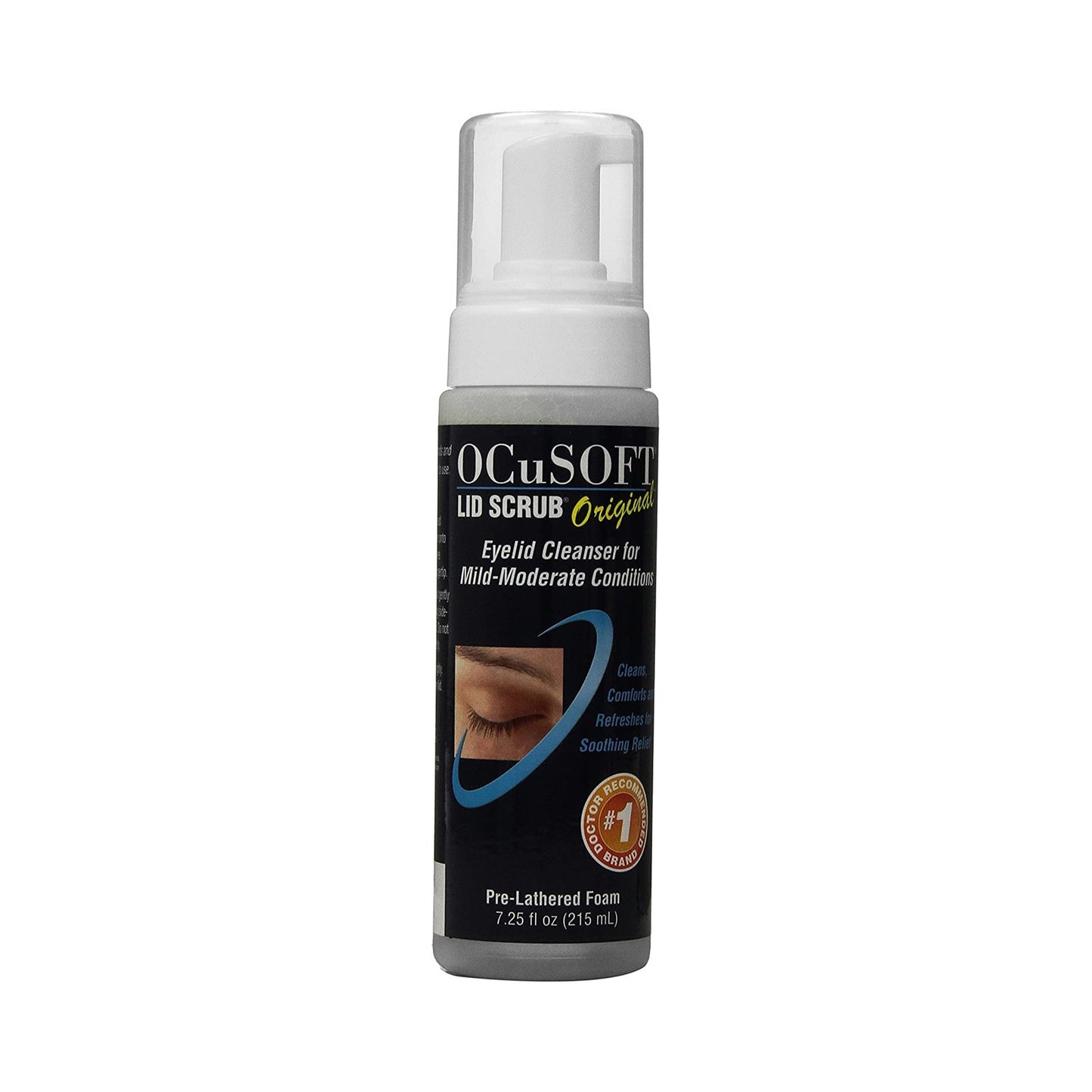 Eyelid Cleanser OCuSOFT® Lid Scrub® 7.25 oz. Topical Foam