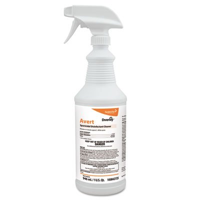 Surface Disinfectant Cleaner Diversey™ Avert™ Trigger Spray Liquid 32 oz. Bottle Chlorine Scent NonSterile