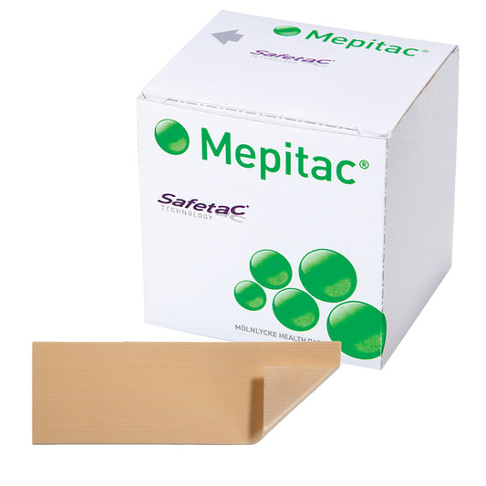 Medical Tape Mepitac® Tan 3/4 X 118 Inch Silicone NonSterile
