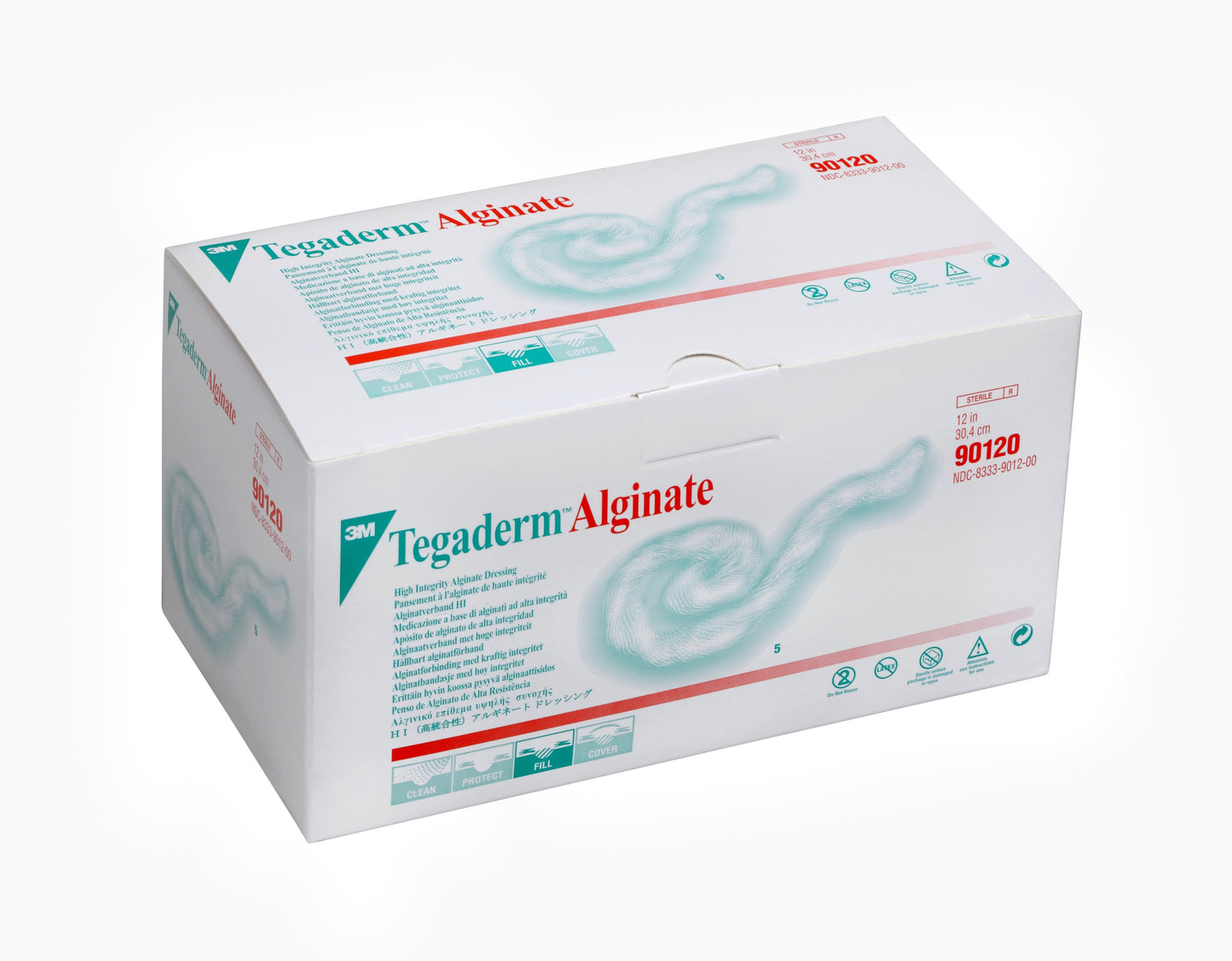 Alginate Dressing 3M™ Tegaderm™ High Integrity 12 Inch Length Rope